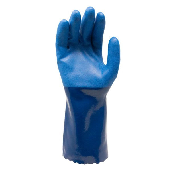 Guante Azul Revestido de...